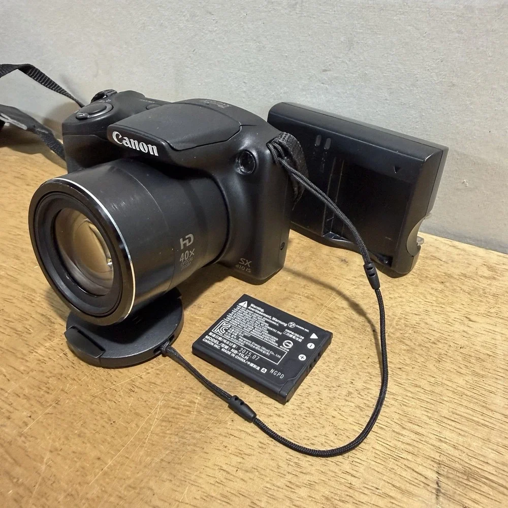 Canon PowerShot SX410 IS Digital Bridge Camera 20MP 40x Optical Zoom Black